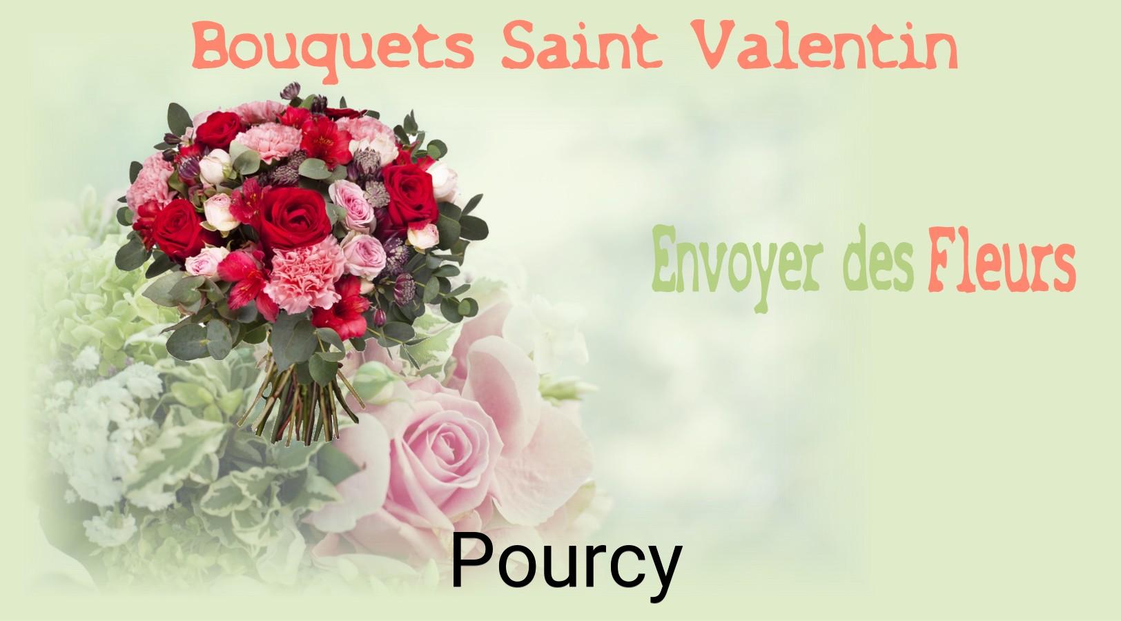Roses de Saint-Valentin livrées à Pourcy